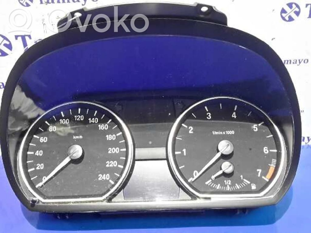 BMW 1 E81 E87 Speedometer (instrument cluster) 