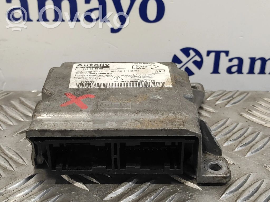 Sterownik / Moduł Airbag   610277600,618564300