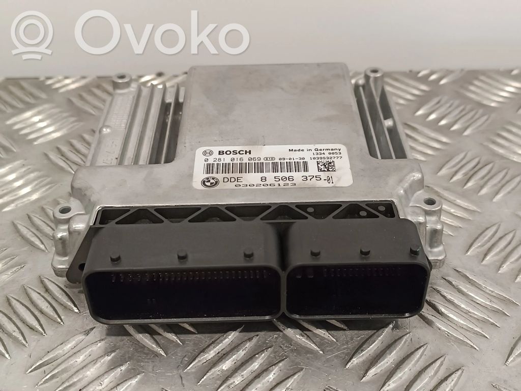 Engine control unit/module   0281016069,8506375,DDE8506375