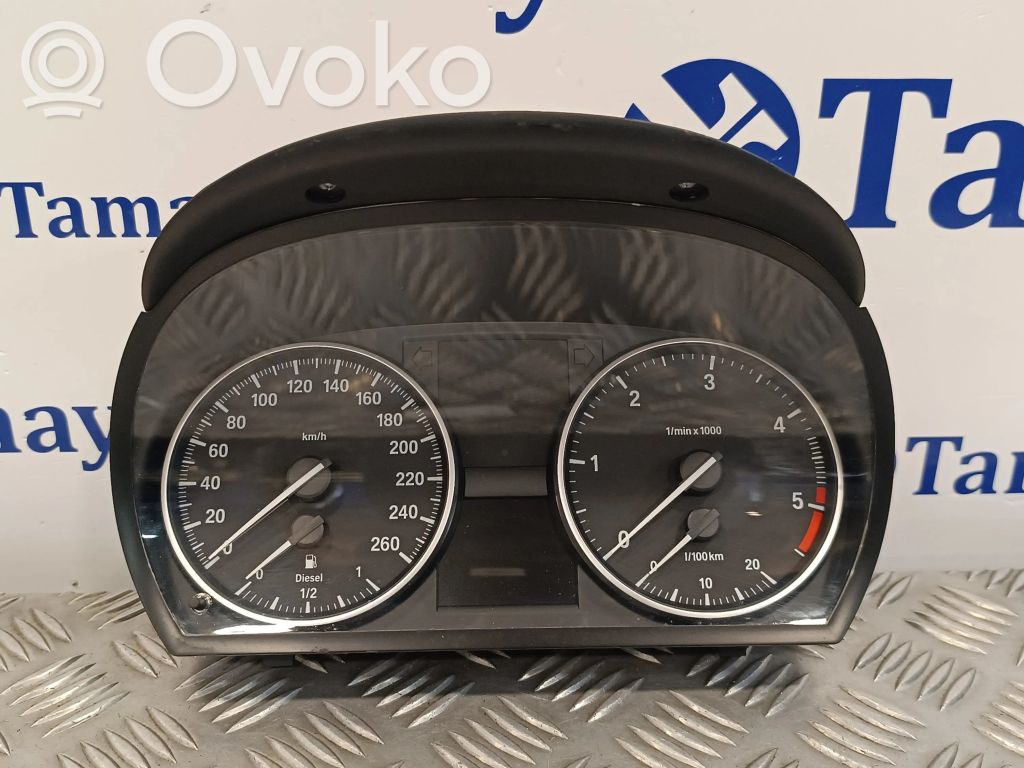 BMW 3 E90 E91 Speedometer (instrument cluster) 