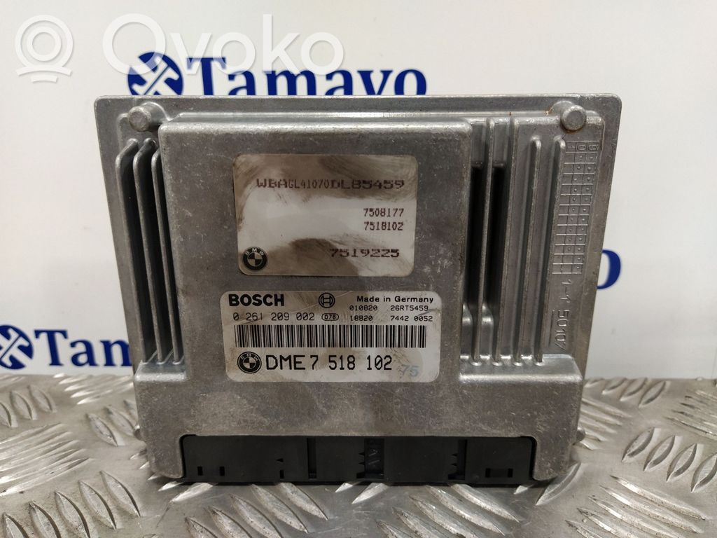 BMW 7 E65 E66 Calculateur moteur ECU 