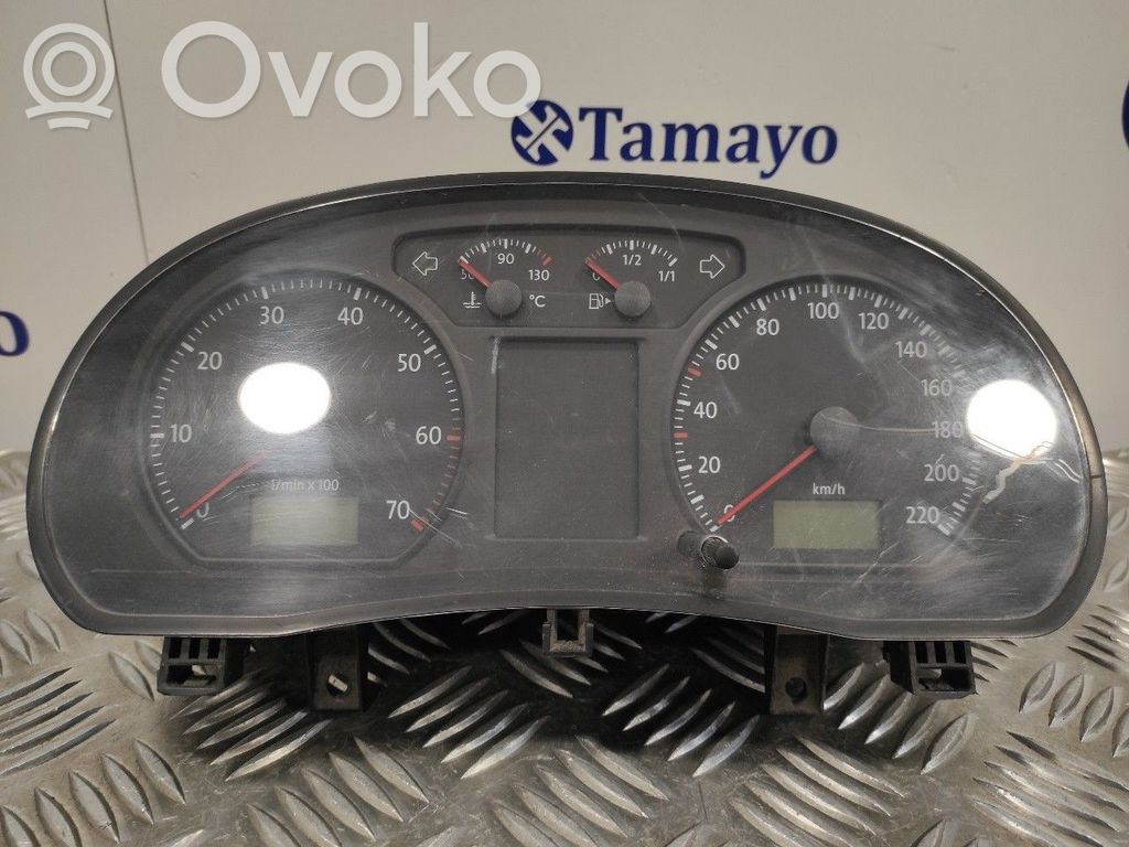 Volkswagen Polo IV 9N3 Tachimetro (quadro strumenti)