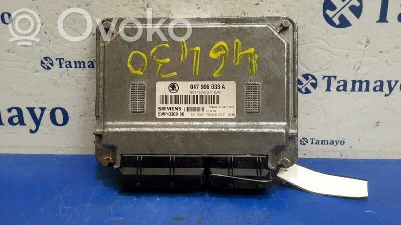 Skoda Fabia Mk1 (6Y) Unitate/modul de control motor 