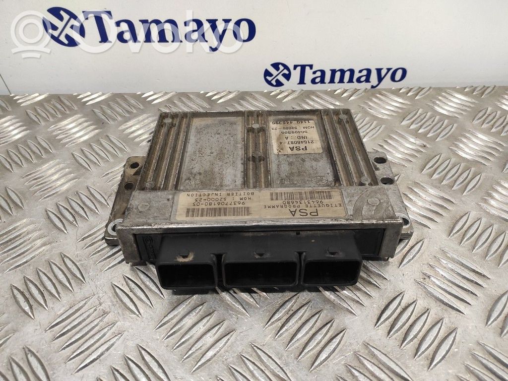 Peugeot 206 Sterownik / Moduł ECU 
