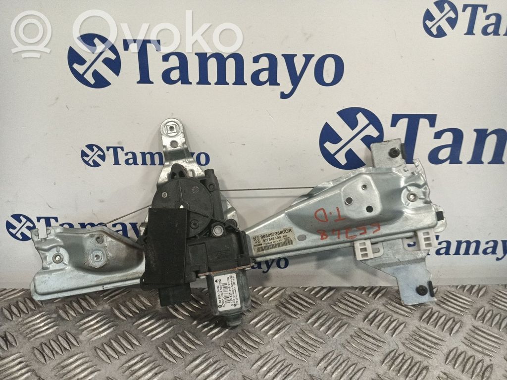 Peugeot 308 Macara geam ușă spate cu motor 