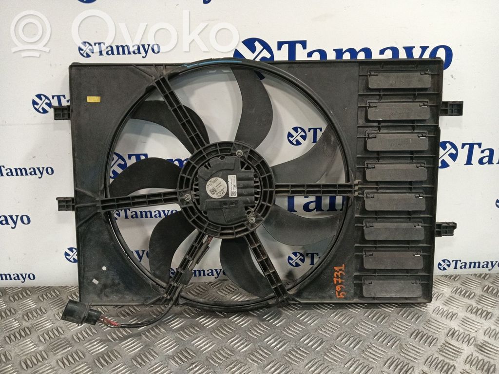 Seat Toledo IV (NH) Electric radiator cooling fan 