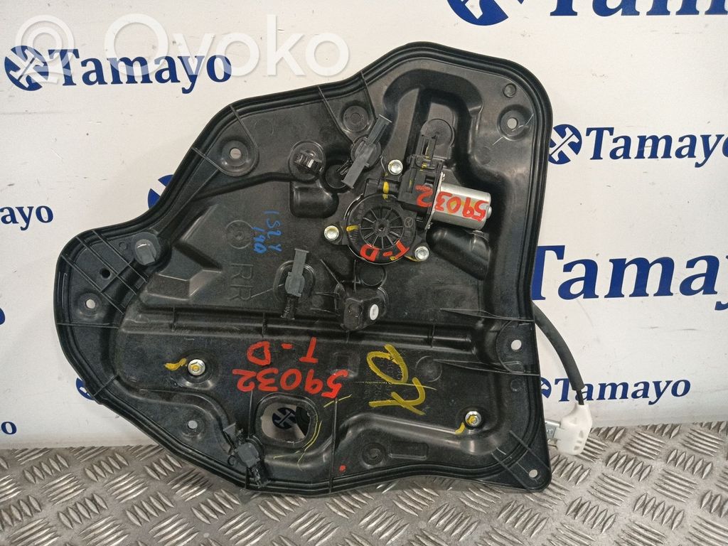 Mazda 2 Macara geam ușă spate cu motor 