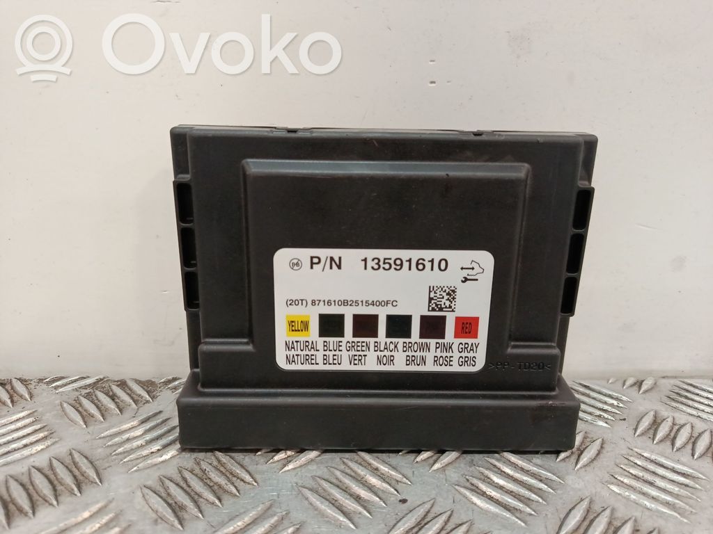 Autres unités de commande / modules   13591610