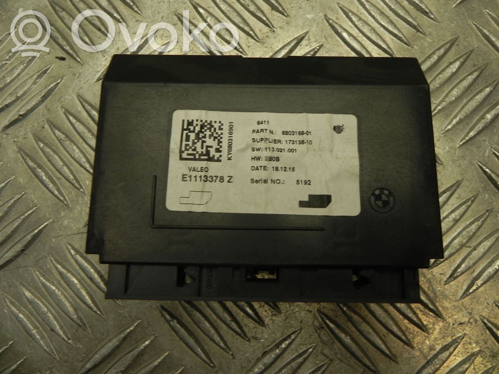 BMW 2 F45 Unidad de control climatización 