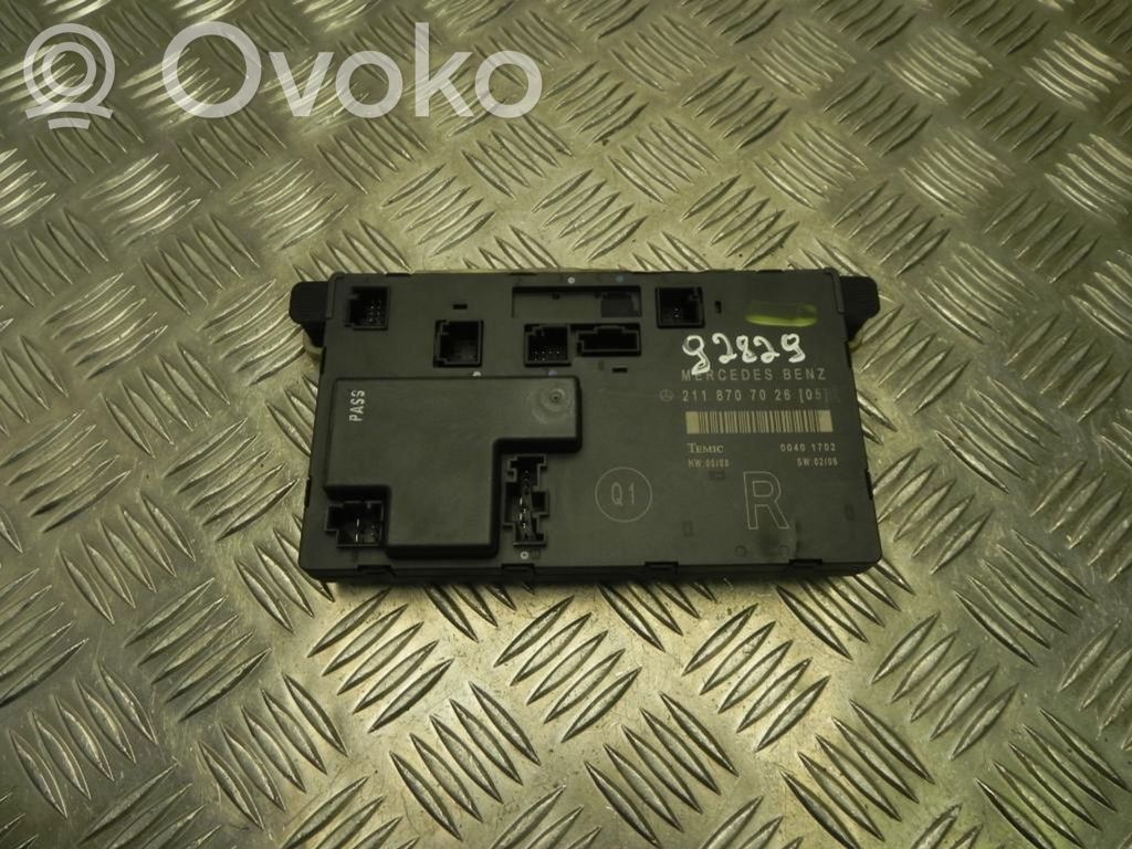 Mercedes-Benz E W211 Door control unit/module 
