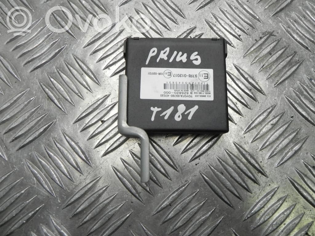 Toyota Prius (XW20) Unité de commande dispositif d'immobilisation 