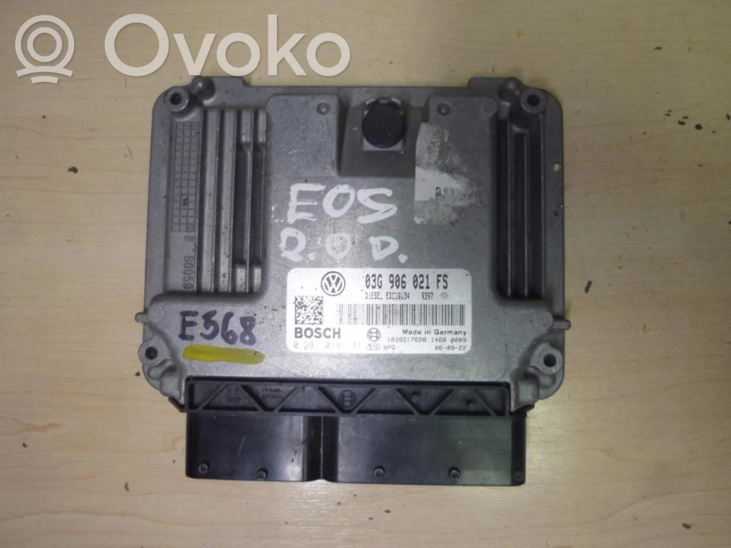 Volkswagen Eos Other control units/modules 