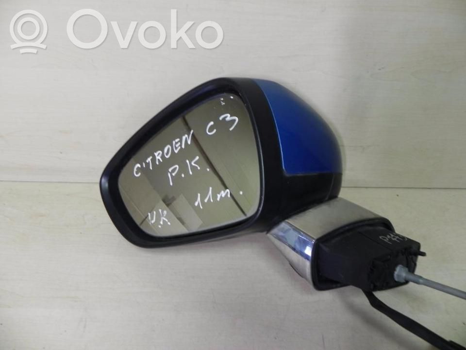 Citroen C3 Front door electric wing mirror 