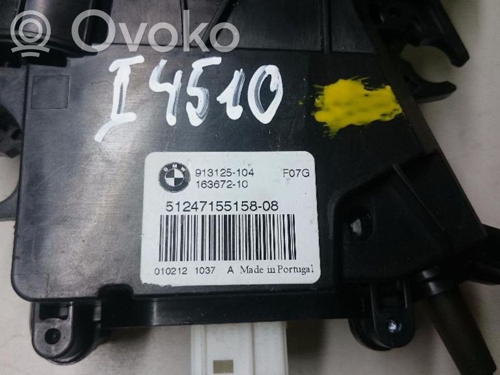 BMW 5 GT F07 Chiusura/serratura vano motore/cofano 