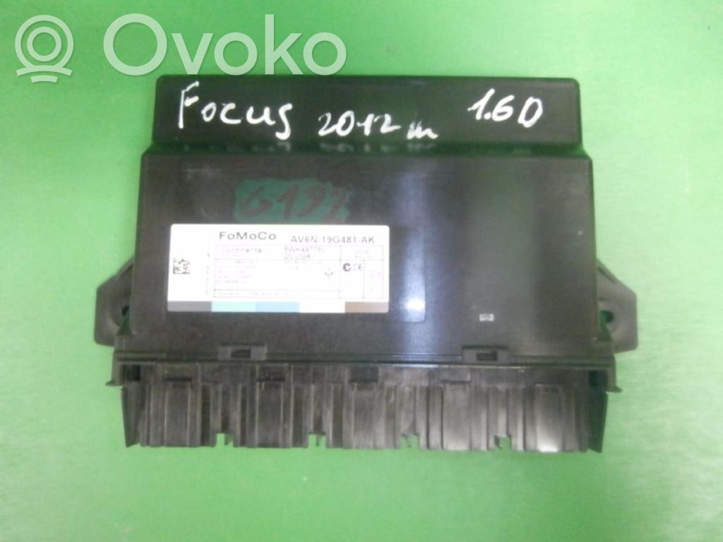 Ford Focus Module de contrôle sans clé Go 