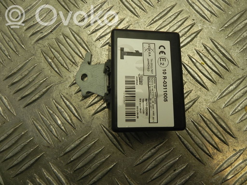 Toyota Yaris Unité de commande module de porte 