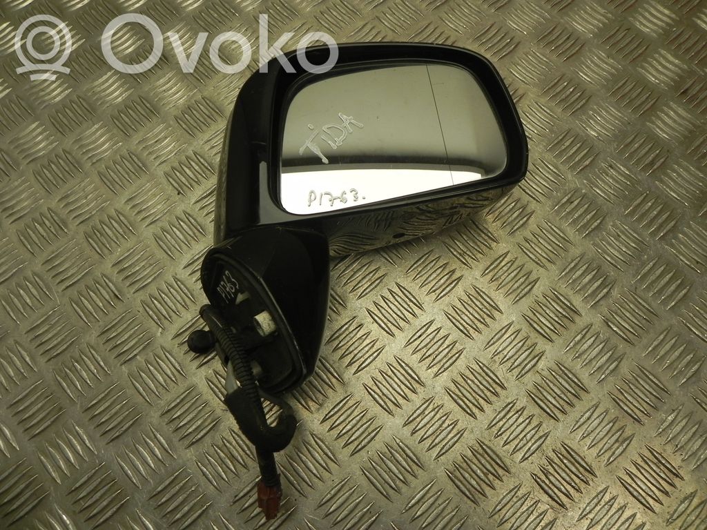 Nissan Tiida C11 Espejo lateral eléctrico de la puerta delantera