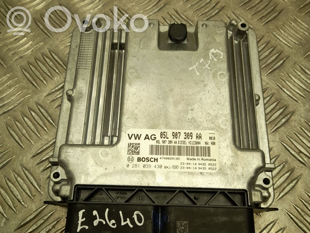 Skoda Octavia Mk4 Variklio valdymo blokas 
