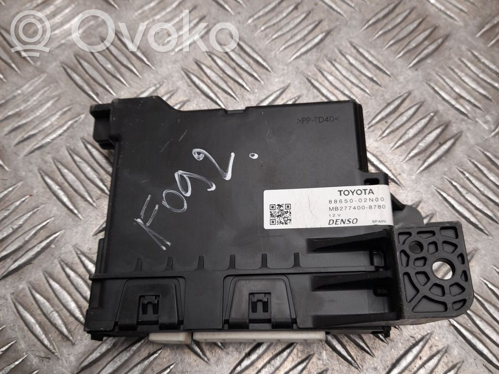Toyota Auris E180 Climate control unit 