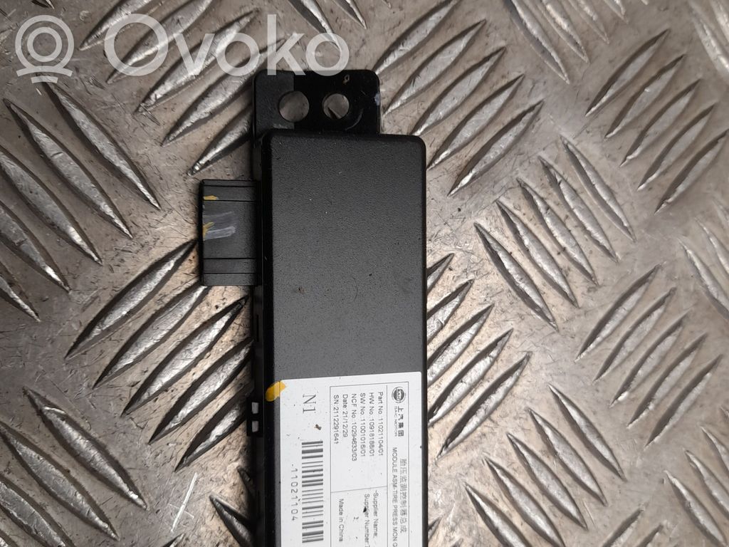 MG ZS Tire pressure control unit 