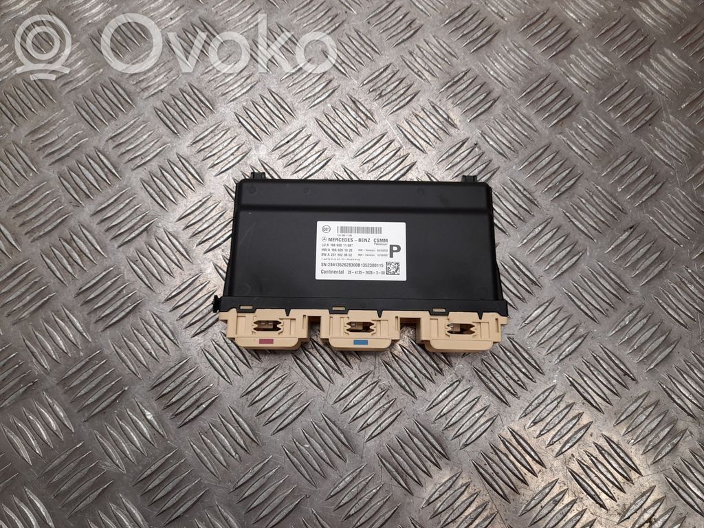 Mercedes-Benz GL X166 Module de commande de siège 