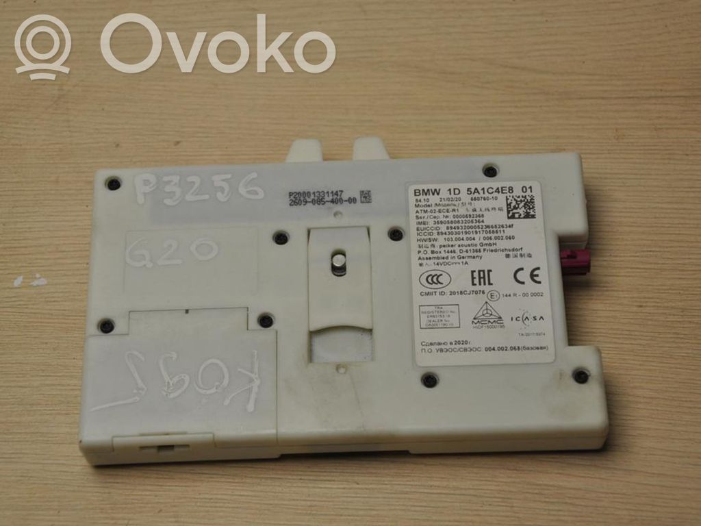 BMW 3 G20 G21 Telefono valdymo blokas 