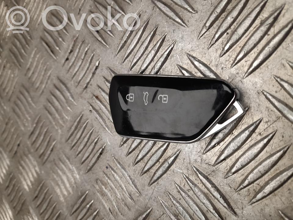 Volkswagen ID.4 Užvedimo raktas (raktelis)/ kortelė 