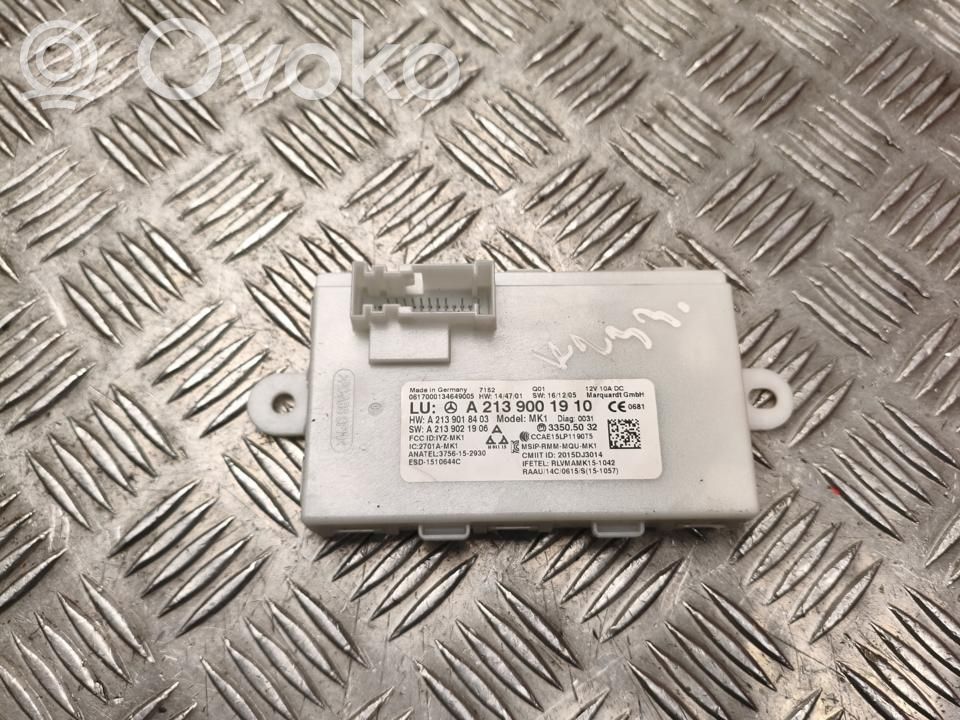 Mercedes-Benz E W213 Alte unități/module de control 