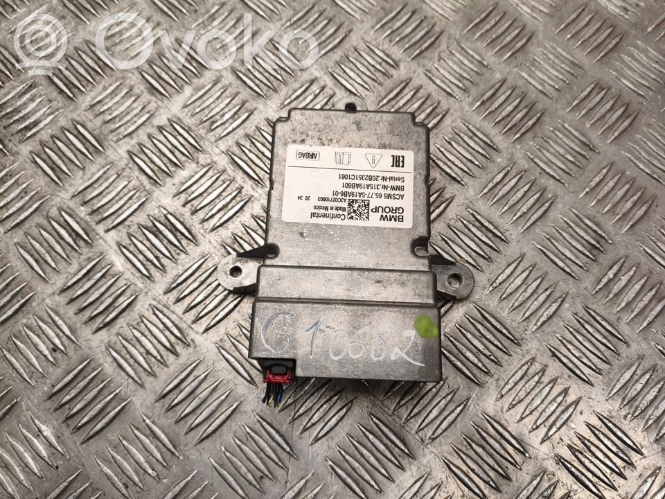 BMW X5 G05 Turvatyynyn ohjainlaite/moduuli 