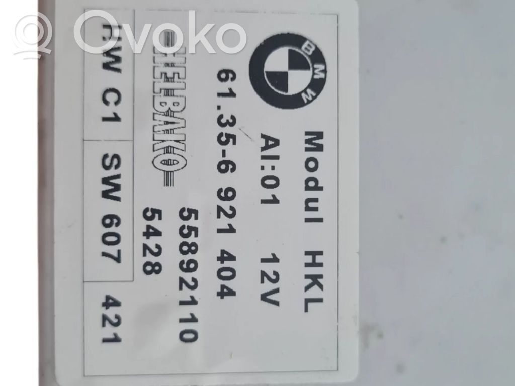BMW 7 E65 E66 Tailgate/trunk control unit/module 