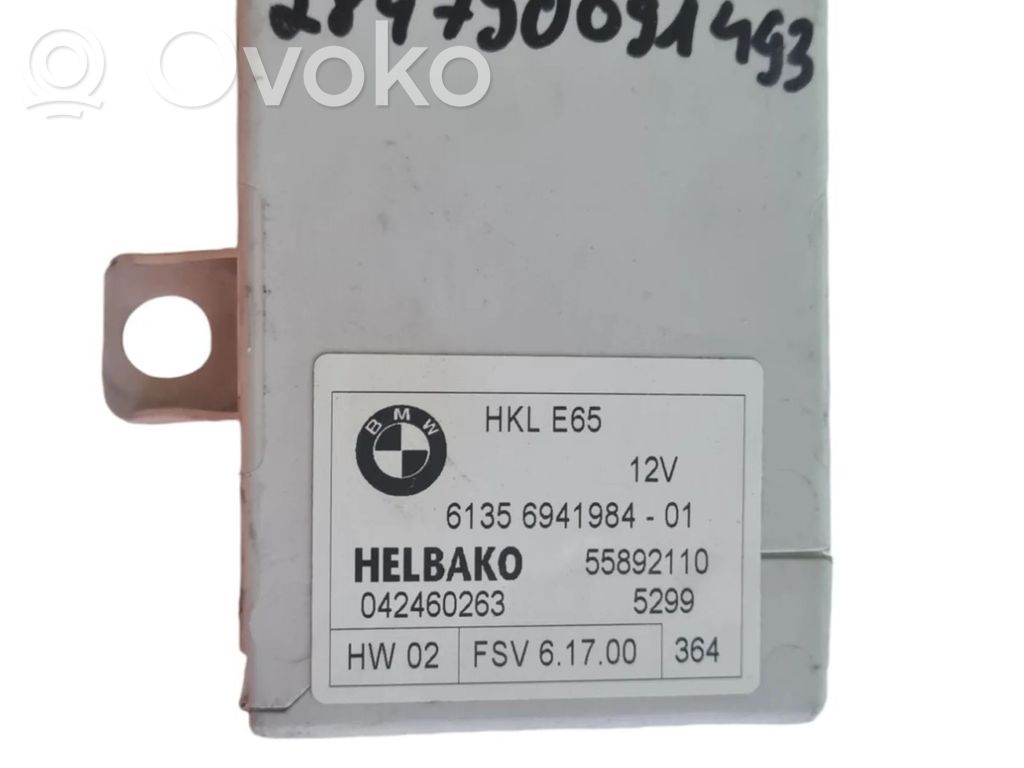 BMW 7 E65 E66 Unité de commande / module de hayon 