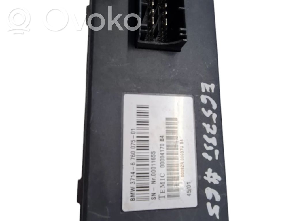 BMW 7 E65 E66 Autres unités de commande / modules 