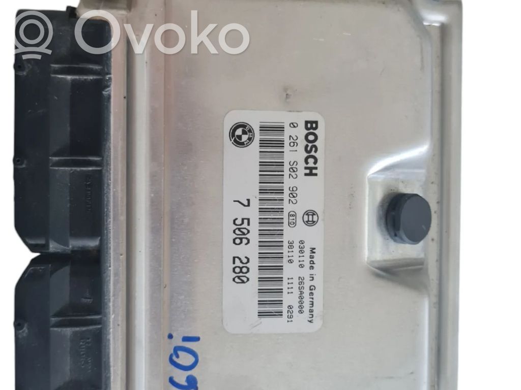 BMW 7 E65 E66 Engine control unit/module 