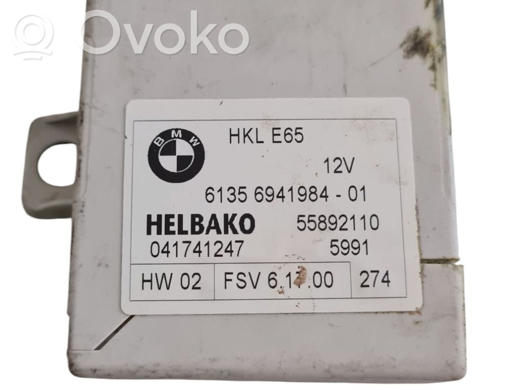 BMW 7 E65 E66 Unité de commande / module de hayon 