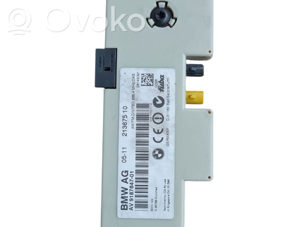 BMW 7 E65 E66 Antenos stiprintuvas 