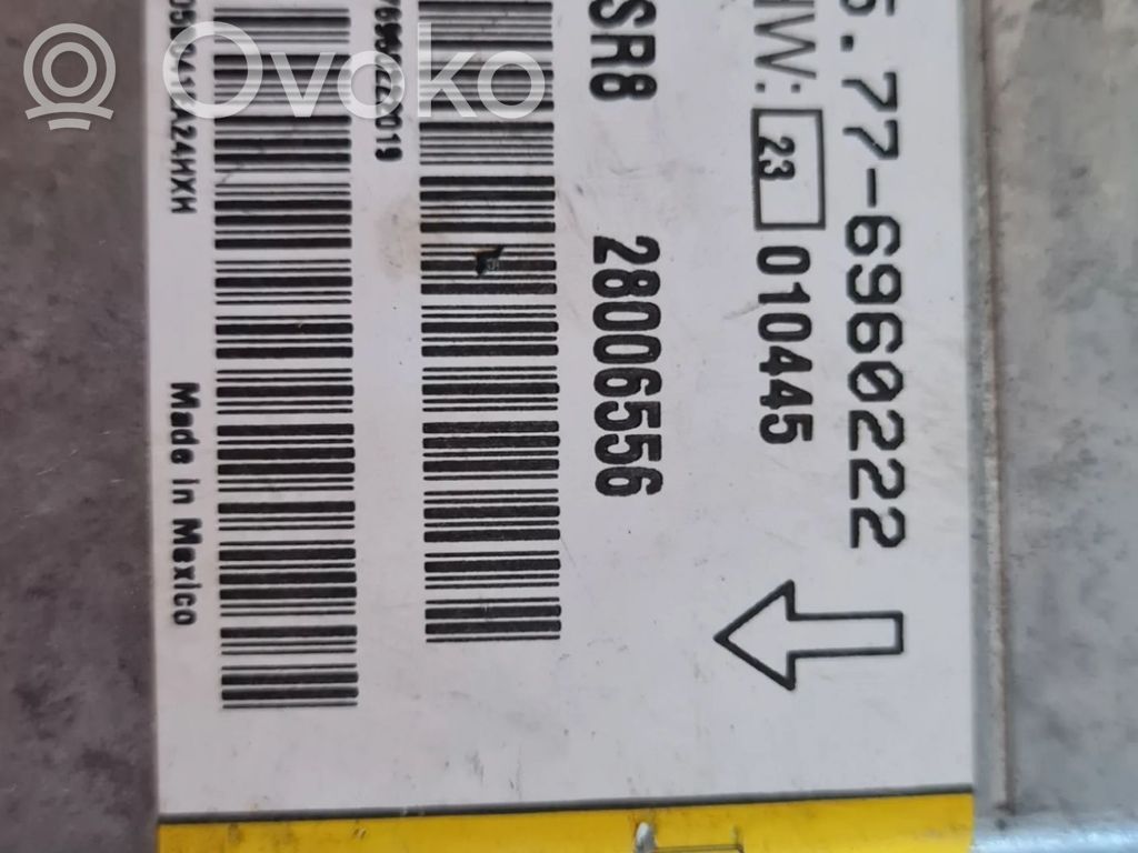 BMW 7 E65 E66 Airbag control unit/module 