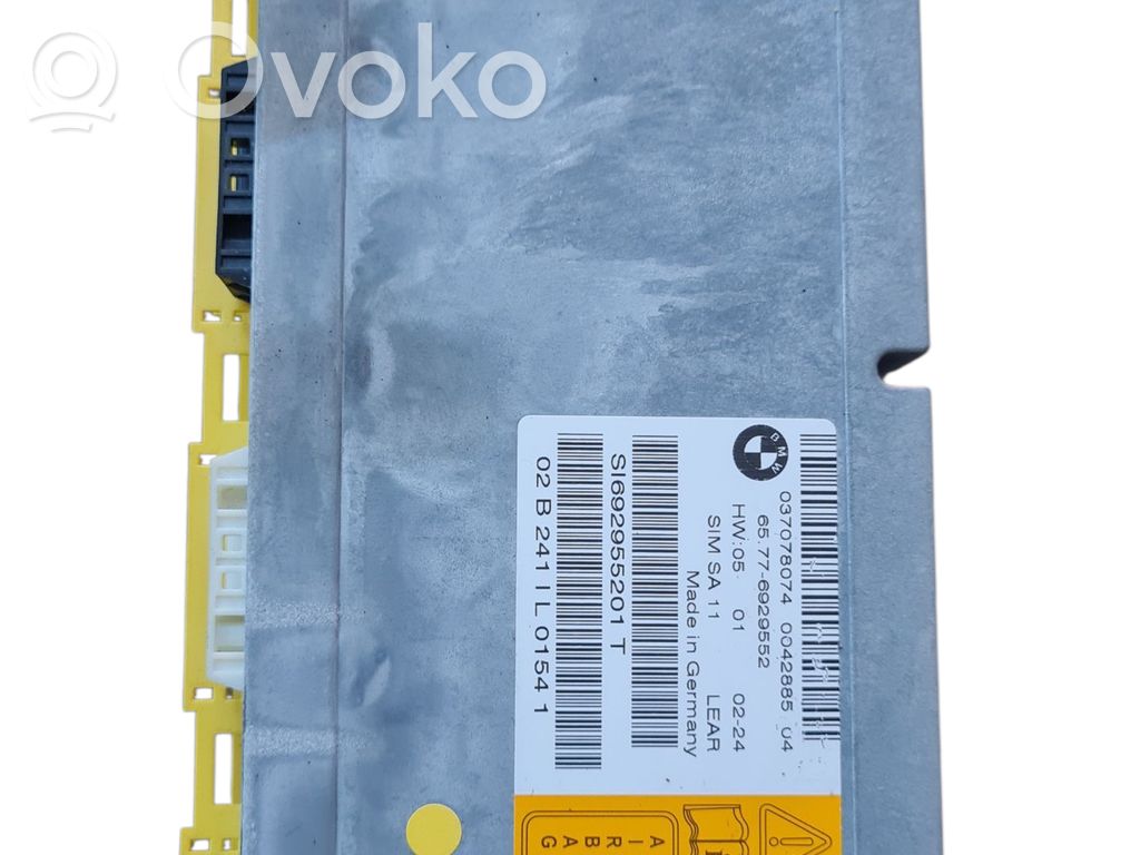 BMW 7 E65 E66 Airbag control unit/module 