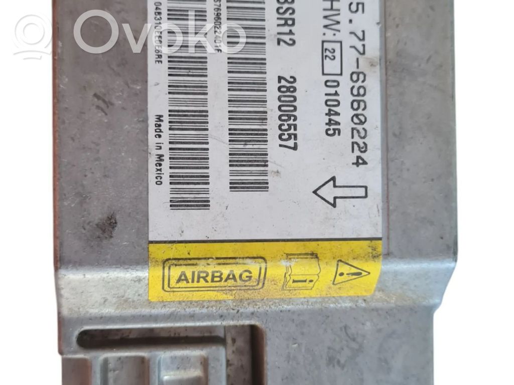 BMW 7 E65 E66 Airbag control unit/module 