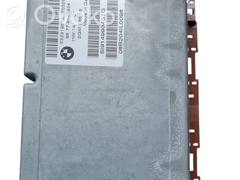 BMW 7 E65 E66 Airbagsteuergerät 
