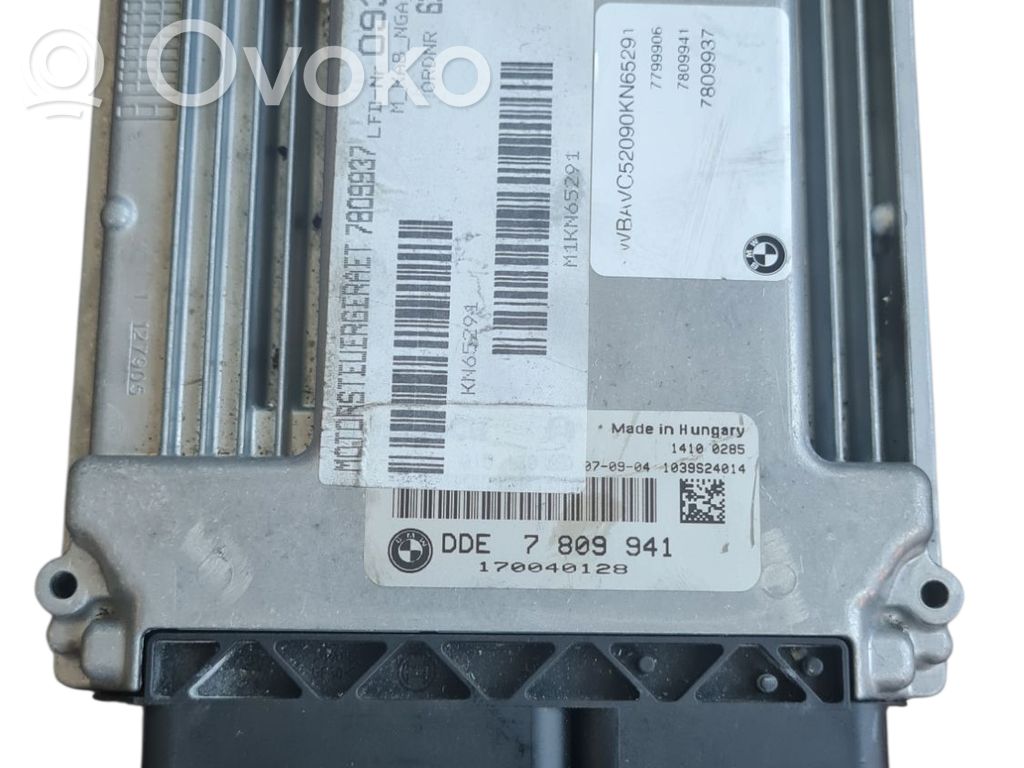 BMW 3 E90 E91 Variklio valdymo blokas 