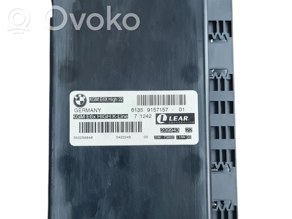 BMW 6 E63 E64 Komforta modulis 