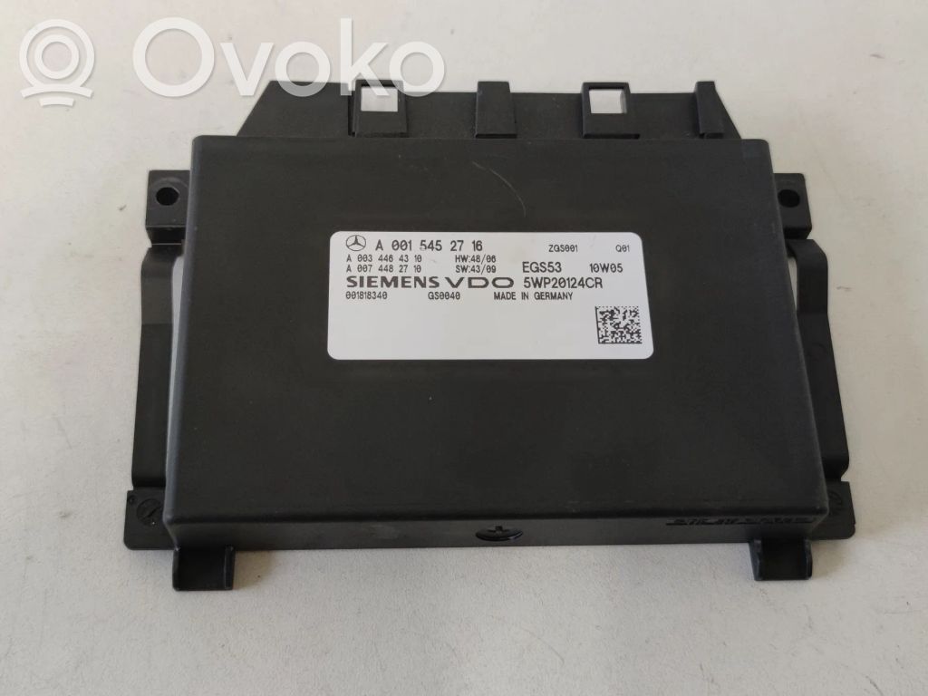 Mercedes-Benz E W212 Gearbox control unit/module 