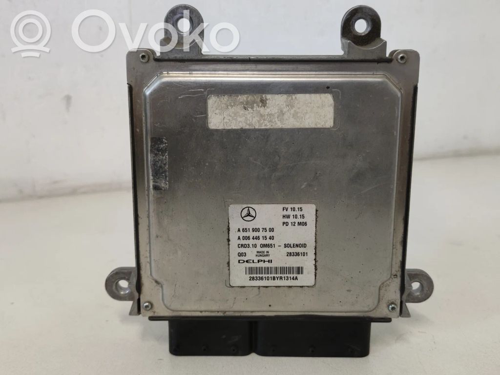 Mercedes-Benz C W204 Engine control unit/module 