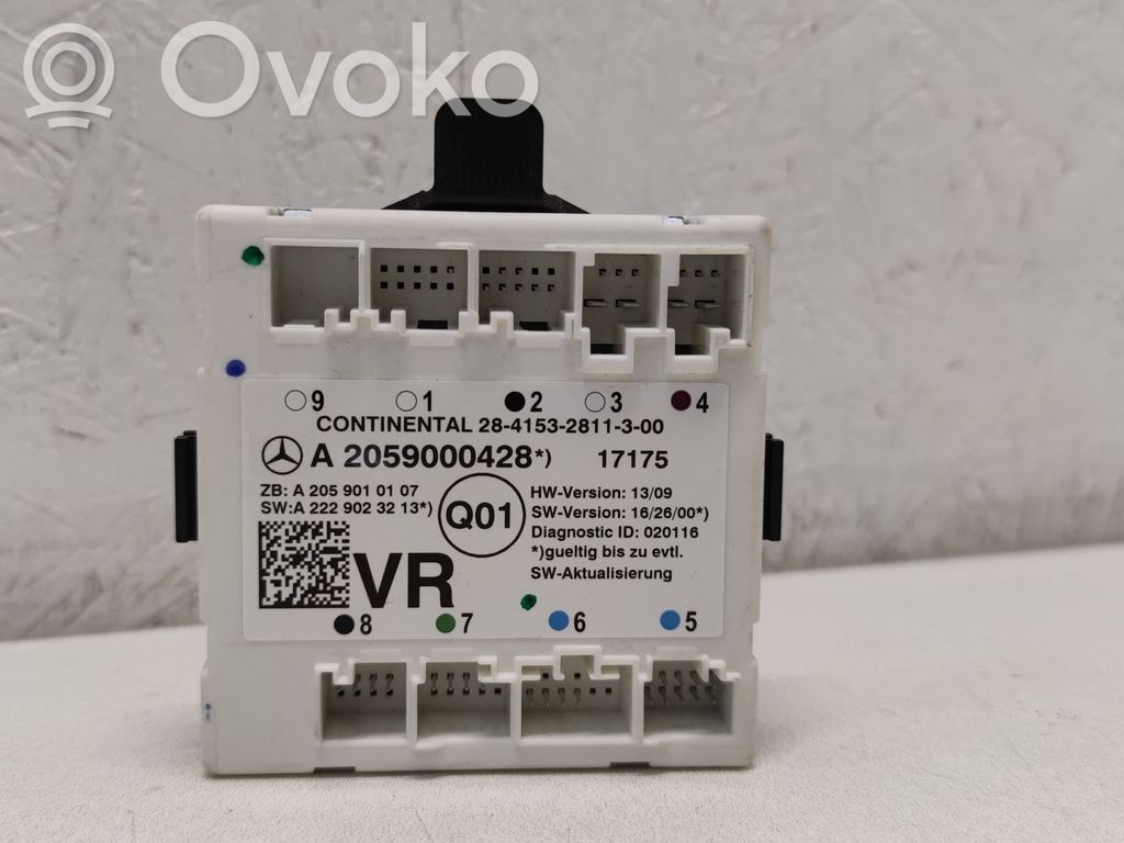 Sterownik / Moduł centralnego zamka   A2059000428,2059000428