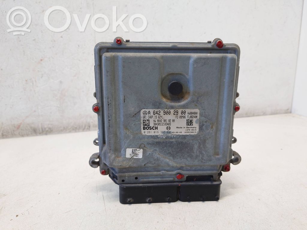 Mercedes-Benz E W212 Engine control unit/module 