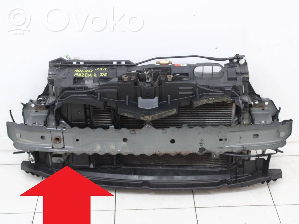 Radiator support slam panel