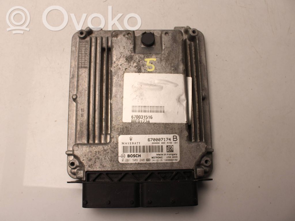 Maserati Quattroporte Engine control unit/module 