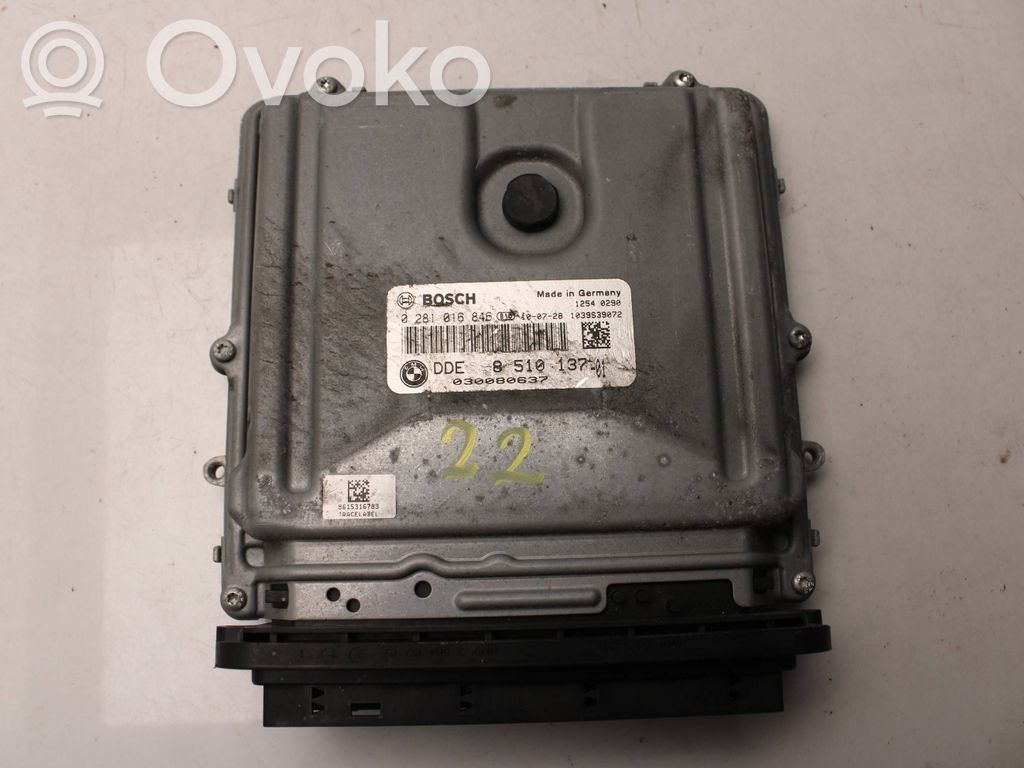 BMW 5 F10 F11 Engine control unit/module 