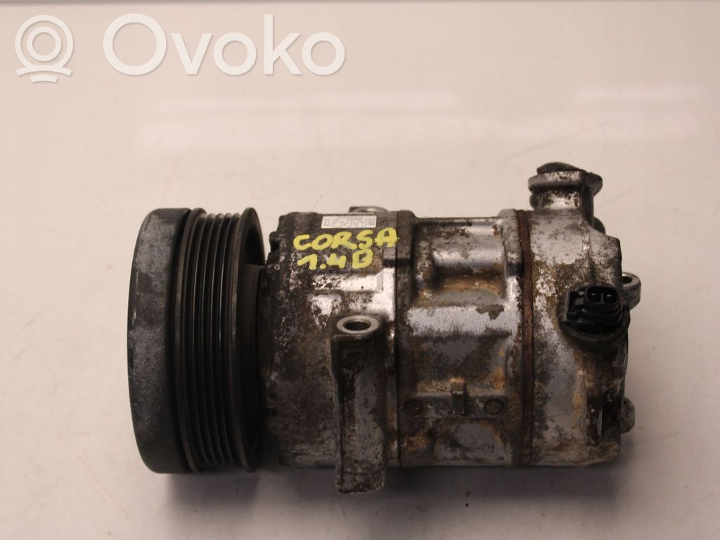 Opel Corsa D Air conditioning (A/C) compressor (pump) 
