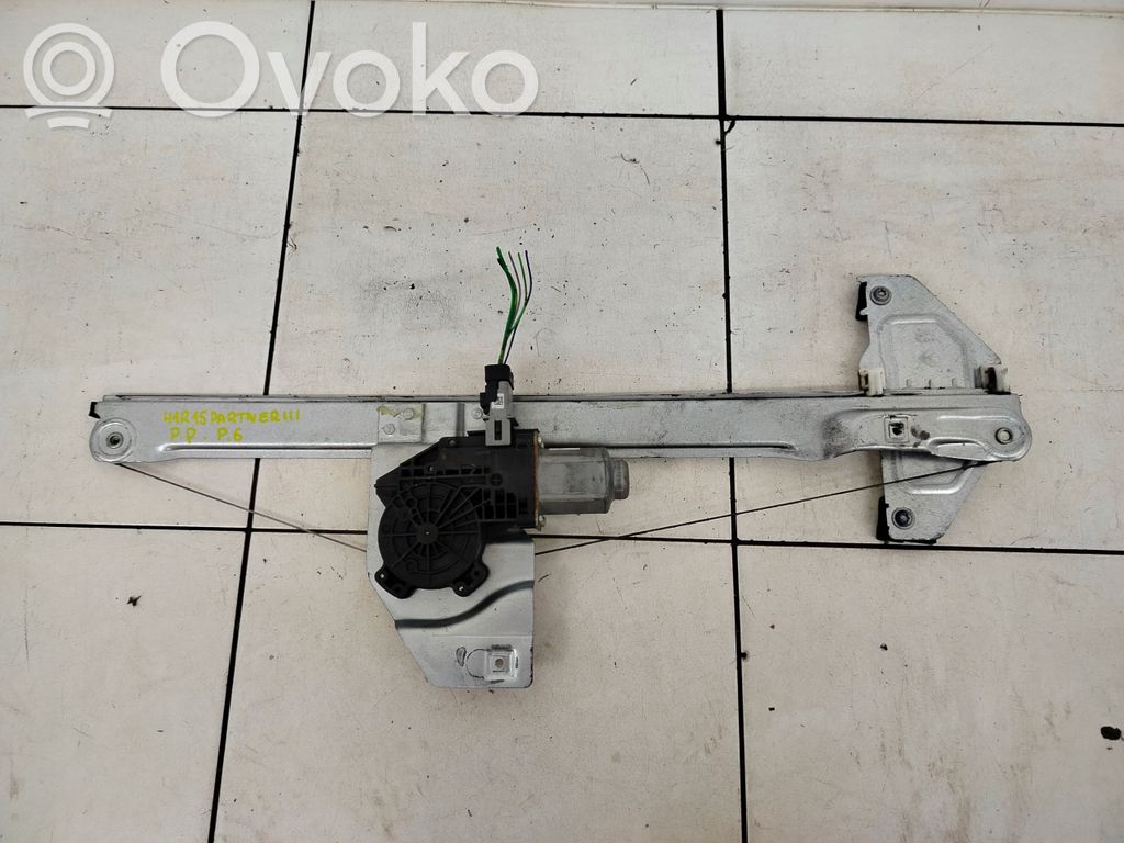 Peugeot Partner Elektryczny podnośnik szyby drzwi przednich 